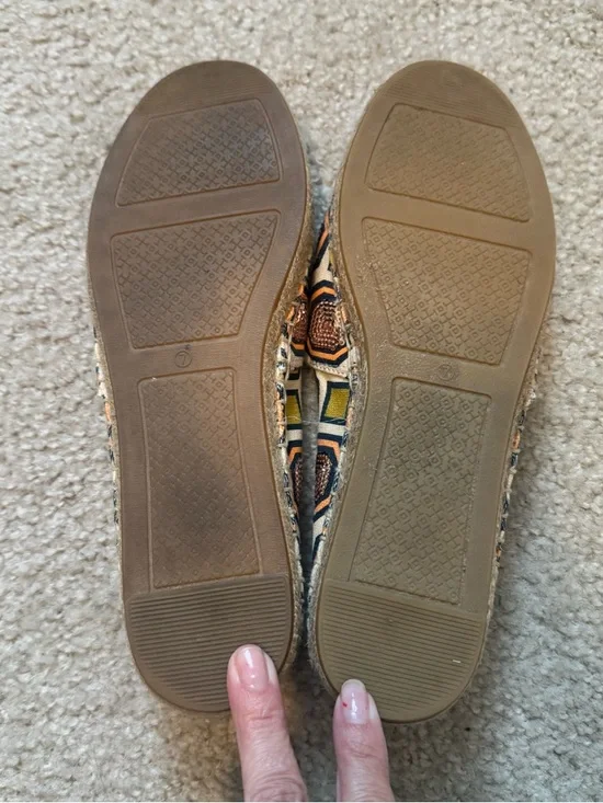 Tory Burch Cecily Embellished Espadrilles- Size 7 - Picture 5 of 8